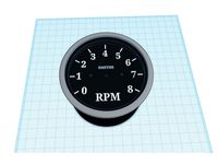 Classic Mini 80mm Smiths Type Tachometer by rcXmartin