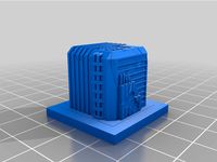 GreebleCity Ruins: Cracked Cube by Fisk400