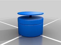 Pressed Powder Jar Capped Unscrewed by envy760