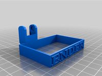 Chain holder Creality Ender 3 V2 by webracer