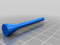 Safe Golf Tee by gadyzeign