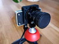 RPI Zero Flirc Case HD Camera Module by hnrk