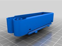 Gameboy Pocket rechargable battery holder and cover by santiis2010