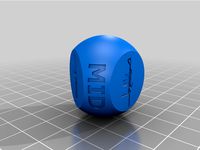 CSGO Silver Inspiration Dice by MikeMak