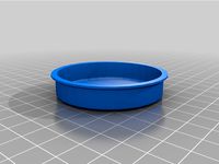 Poster tube end cap - Simple by GamerFreaq