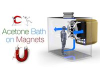 Acetone Bath on Magnets by Ruvimkub