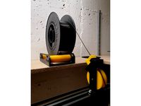 Filament Rollenführung / Filament Guide - Sidewinder X1  by fenrirswolf