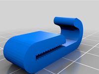 Ski Helmet Hook for COVID mask by viisnardi