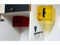 Universal horizontal or vertical lid holder / wall mount for e.g. Elegoo Mars or Anycubic wash and cure machine by j0anycubic