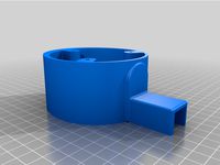 HIKVISION DS-2CE56C0T ceiling mount with 15/17mm PVC Cable Tray insert by sebastian666