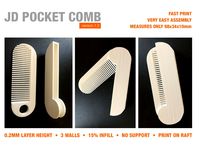 JD FOLDABLE POCKET COMB by jakobdam