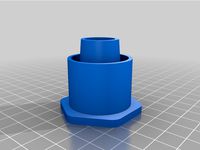 Motorcycle exhaust bung wash plug by grrrenn