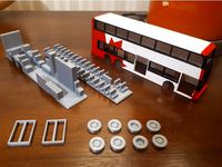 Double Decker City Bus - HO Scale by Stretch57