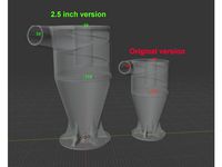 Cyclone Dust Collector by ClausA