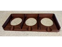 Settlers of Catan card holder 3x1 by luckyleprechauns