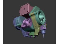 Ender 3 Pro - Direct drive and Fan Ducts, BL Touch Compatible by blightningbug