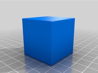 Textured Ore Block 36mm by Chimpaneeney