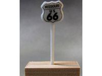 Route 66 Sign HO Scale by daackm