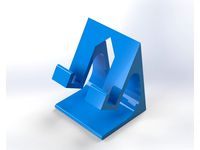 Phone Stand V2.3 - A Beautiful and Engineered Phone Stand by 102gab