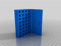 Customizable French Cleat Bit and Tool Holder by Janosch111