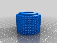Prusa I3 Adjustable Spool Holder by M4D4O