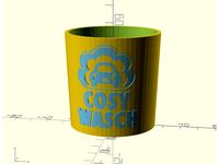 Shot Glass Generator OpenSCAD parametric by RacoonX