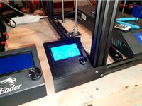 Left side Display mount Ender 5(plus) by DiSrUpTeR