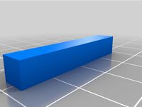 Paint Stir Stick Adapter for Drill by GhostOneX