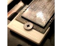 Dell Laptop NVMe SSD mounting bracket by smorton