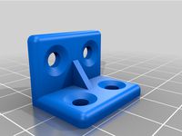 4 Hole Inside Corner Bracket by alope089