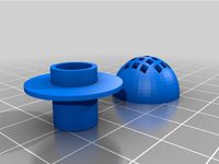 Humming bird feeder replacement end by Kevo3d