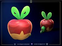 Applin (pokemon) by Jscatalan