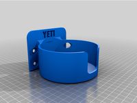 Yeti coffee mug pegboard holder by NerdAlert3D