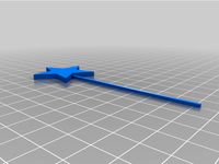 Star ornament for your birthday cake by ZAK3D