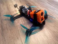 RunCam 2 TPU Mount (1-piece foldable, 25° angle) by r__