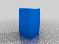 DE Safety Razor Blade Sharps Bin - Print In Place by alasdairj