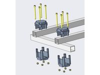 Quadratrohr Verbinder 25x25 by Pigcom