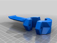 Drum stand (25mm) headphone hook by fwestenberg