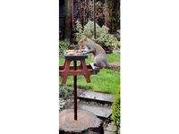 Squirrel Bird Feeder Picnic Table CNC Cut by Ken_Applications