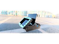 OctoPrint electronics base unit enclosure (Pi - Skr mini - 5" touch screen) by Gluon45