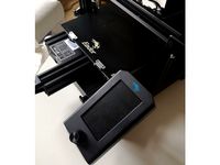 Ender 3 v2 Screen Holder (reduce clutter) by blacksmuggler