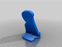Phone stand in the shape of the letter "R" by ArdvarkMadman