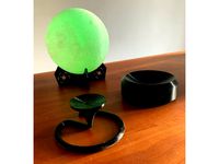 Moon lamp 12cm base by EdgeBeyond42