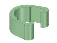 Bicycle cable clip by Jayx