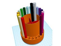 Artist's Pen Pot Carousel by jasonshallcross