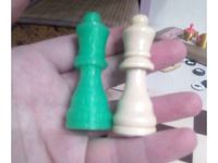 3D Printable Jogo de Xadrez Goianese / Art Deco Chess Set by