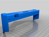 rear bumper for the WPL D12 van by Paparazi