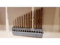13pcs Hex-Shank Stackable Wall-mounted Drillbit Holder by CptnHarry