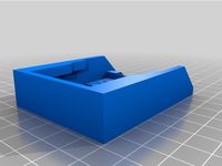 Dewalt XR battery mount by dave3dprinter