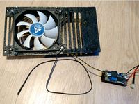 Creality CR-6 SE Motherboard Cover for 92mm Fan (25mm or 14mm) by SANGER_A2
